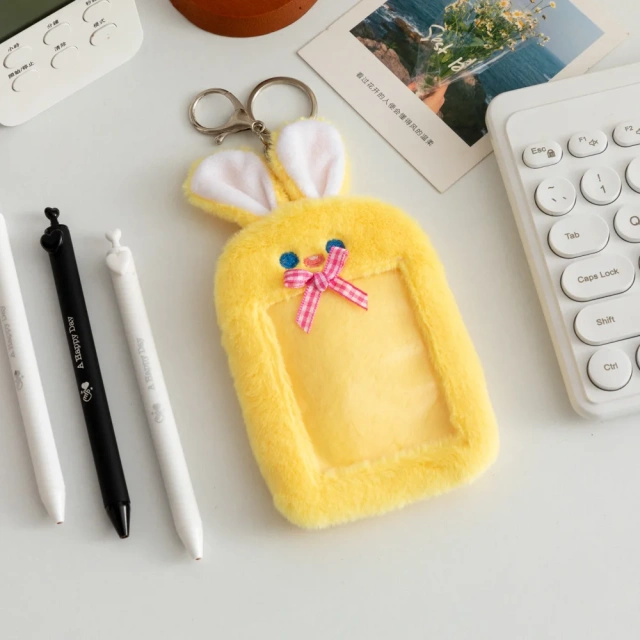 Custom Design Cute Korea Style Plush Idol Collect Photos K pop Photos Card Holder