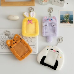 Custom Design Cute Korea Style Plush Idol Collect Photos K pop Photos Card Holder