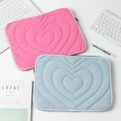 Notebook Case Heart Shaped Laptop Bag