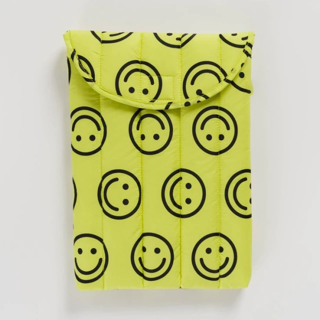 Fluffy Computer Bag Beige Quilted Puffy Laptop Sleeve 13 Inch Rectangle Quilted Carrying Case Laptop Cover for Women