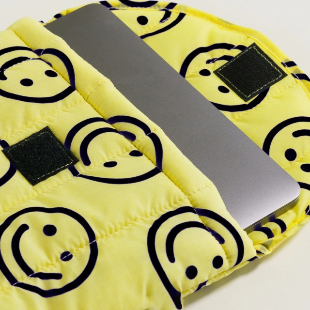 Fluffy Computer Bag Beige Quilted Puffy Laptop Sleeve 13 Inch Rectangle Quilted Carrying Case Laptop Cover for Women