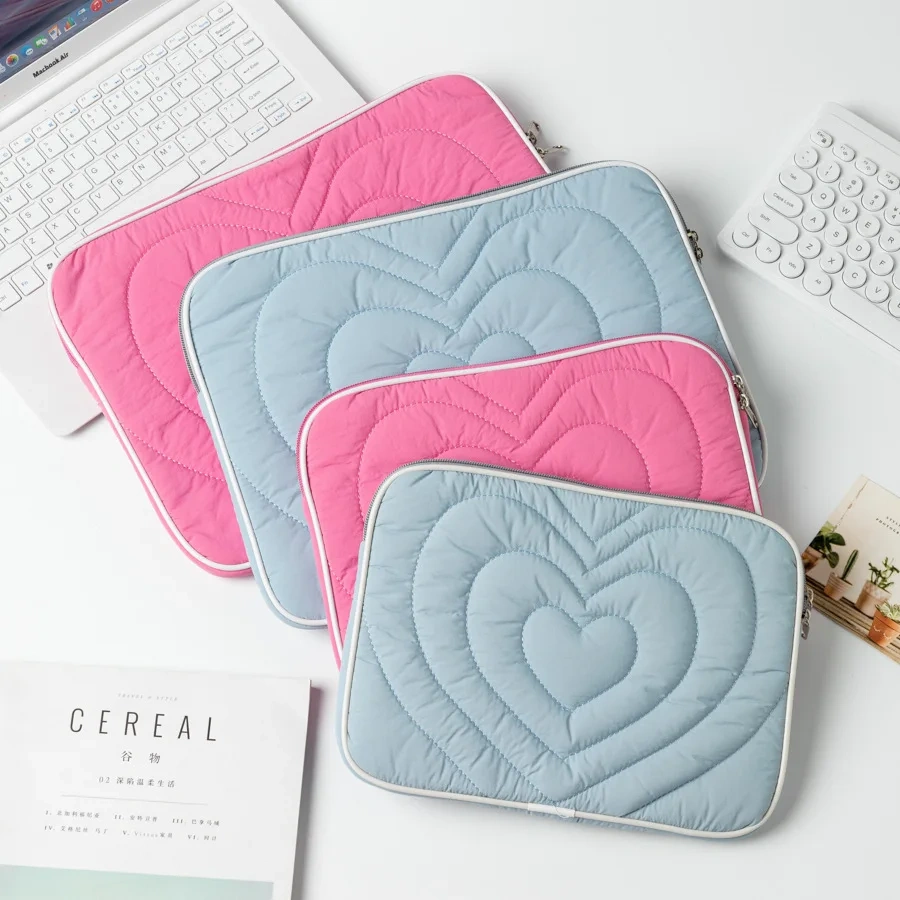 Notebook Case Heart Shaped Laptop Bag