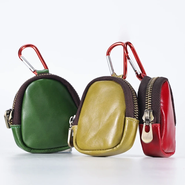 Ladies Mini PU Leather Coin Bag Small Coin Purse Headset Storage Bag