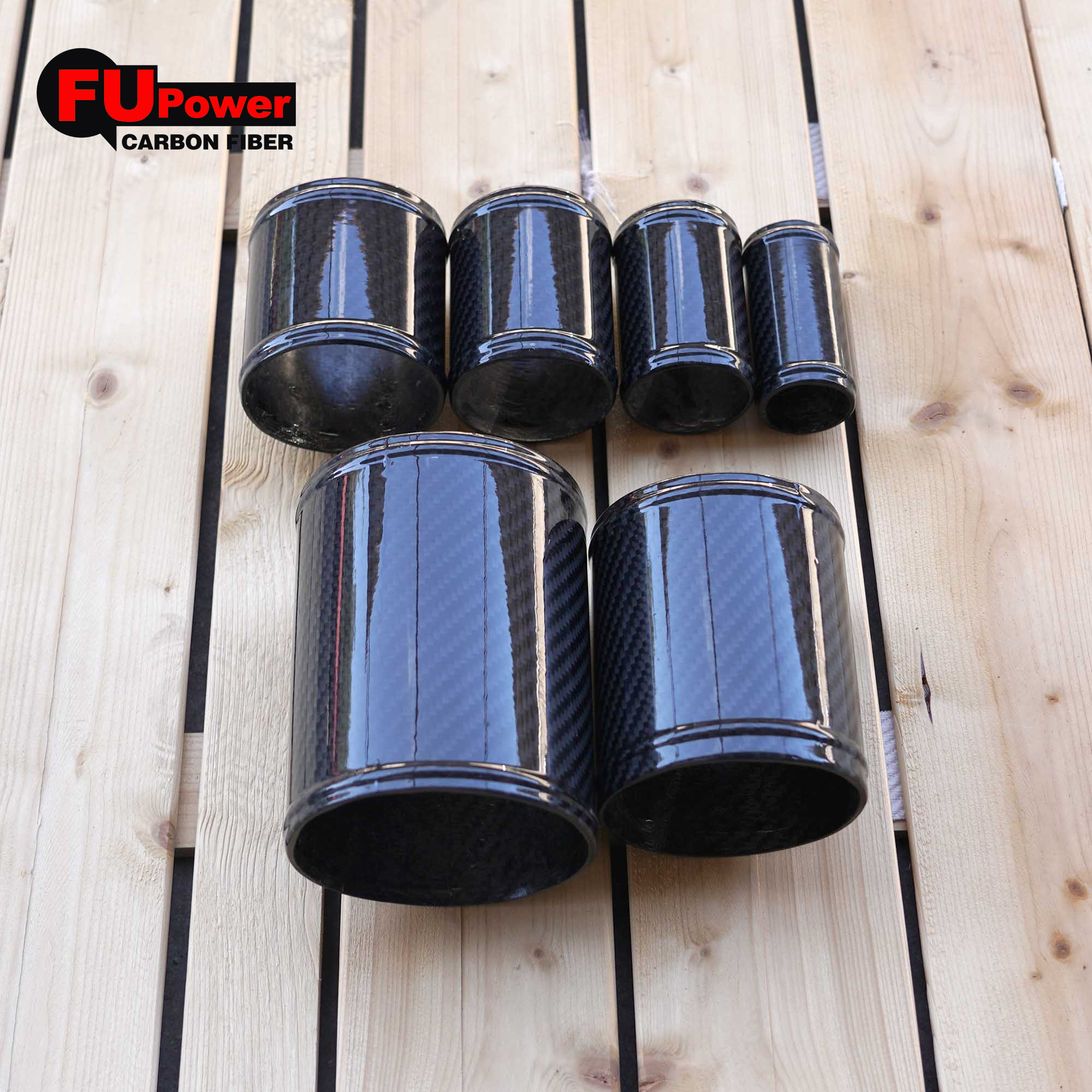 OD. 38mm 51mm 63mm 76mm 89mm 102mm Universal Dry Carbon Fiber Straight Tube