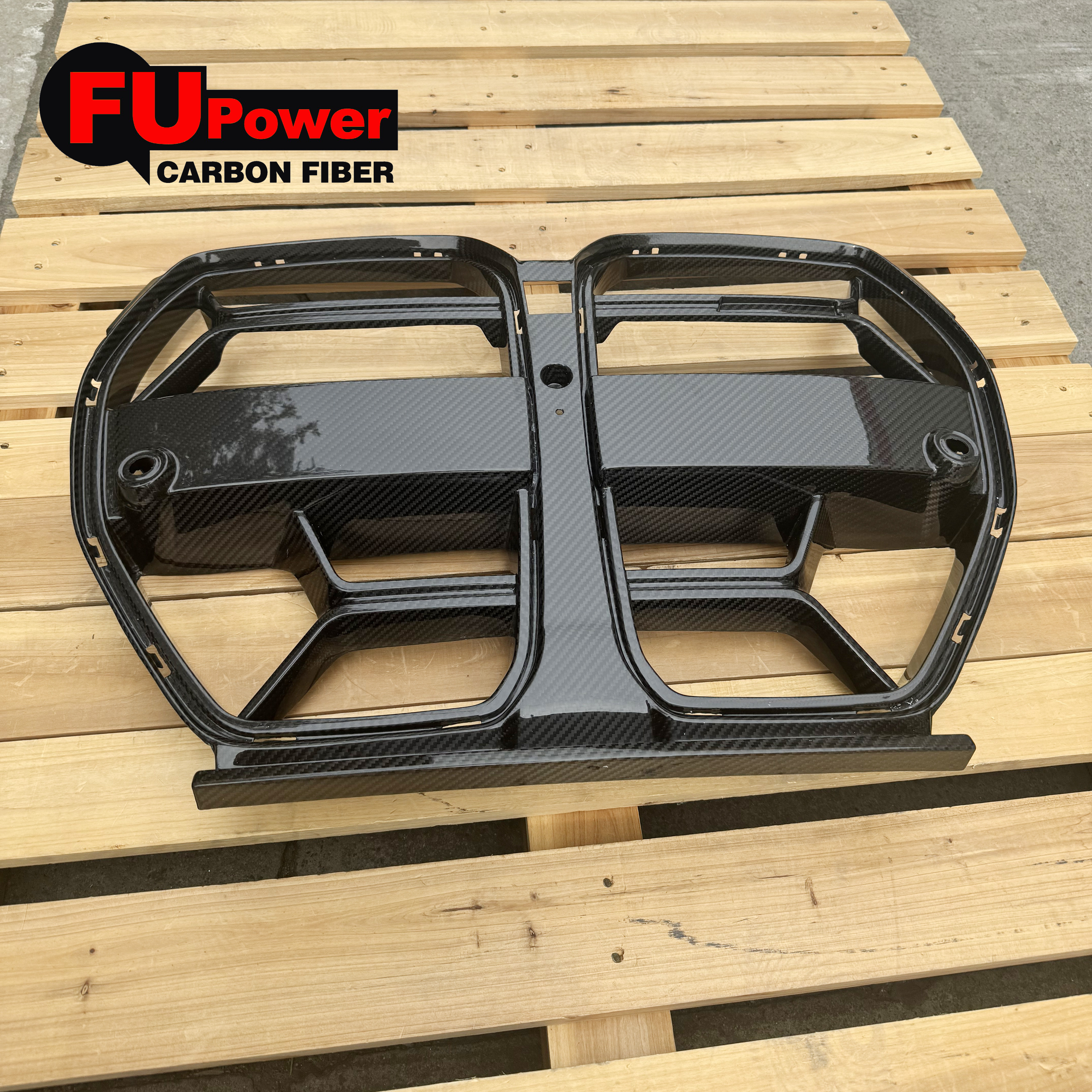 BMW M3 G80 M4 G82 Dry Carbon Fiber Front Grill Mesh Grille