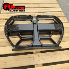 BMW M3 G80 M4 G82 Dry Carbon Fiber Front Grill Mesh Grille
