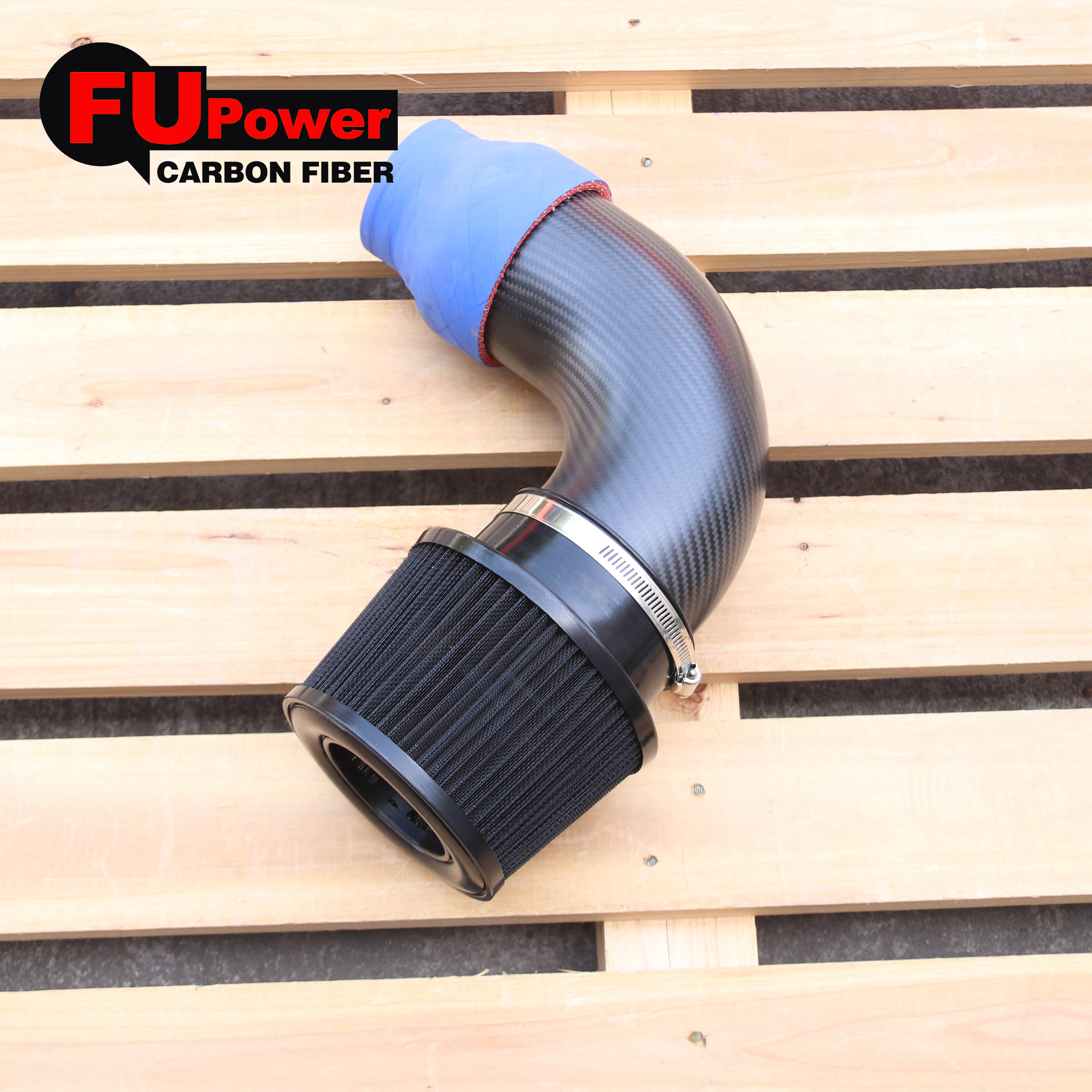 4" Dry Carbon Fiber Universal Intake for Yamaha SeaDoo