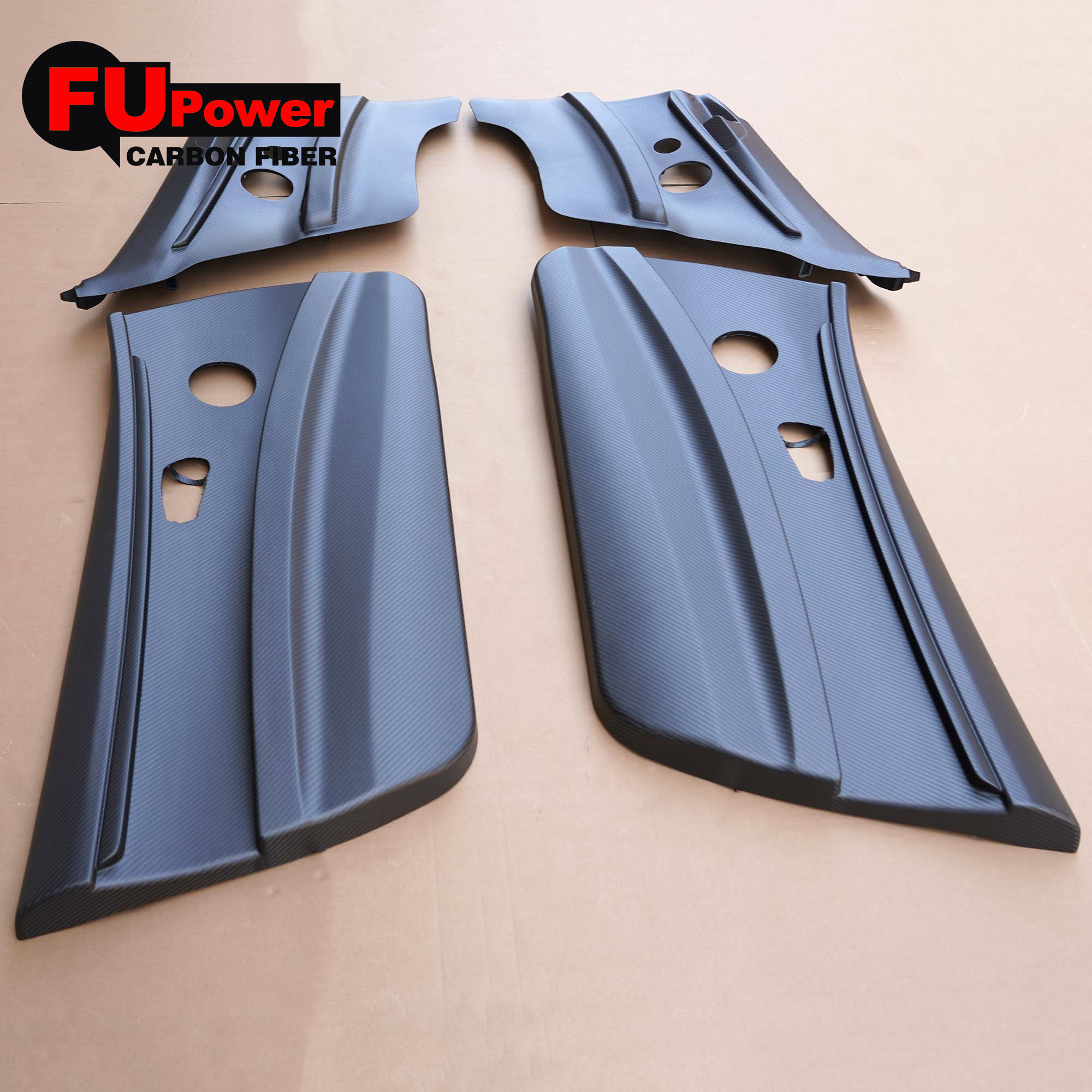 Dry Carbon Fiber Doors For BMW M3 E92 Car Doors Replacement Kits