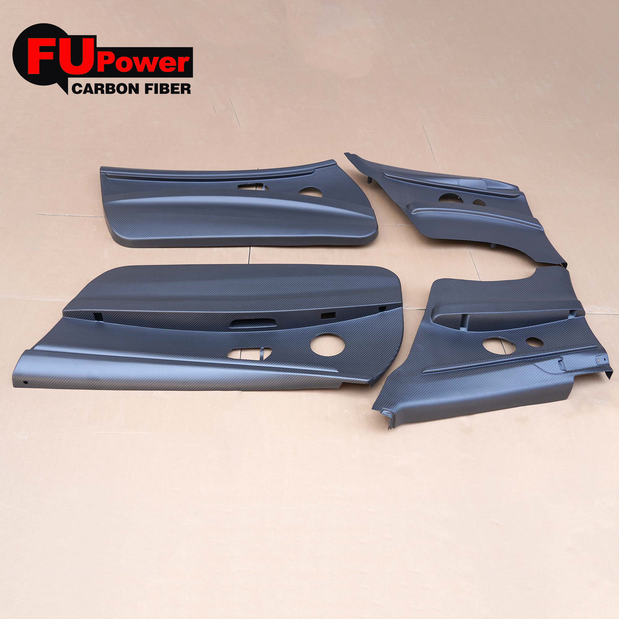 Dry Carbon Fiber Doors For BMW M3 E92 Car Doors Replacement Kits