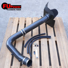 For dodge 3.6L Dry Carbon Fiber intake Charger Challenger 300 3.6L V6 Engine 2011 - 2023 Heat Shield Cold Air Intake Filter Kit