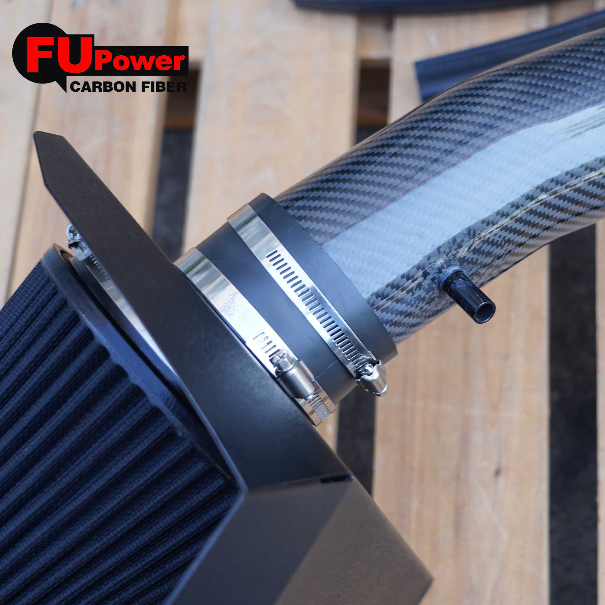 For dodge 3.6L Dry Carbon Fiber intake Charger Challenger 300 3.6L V6 Engine 2011 - 2023 Heat Shield Cold Air Intake Filter Kit