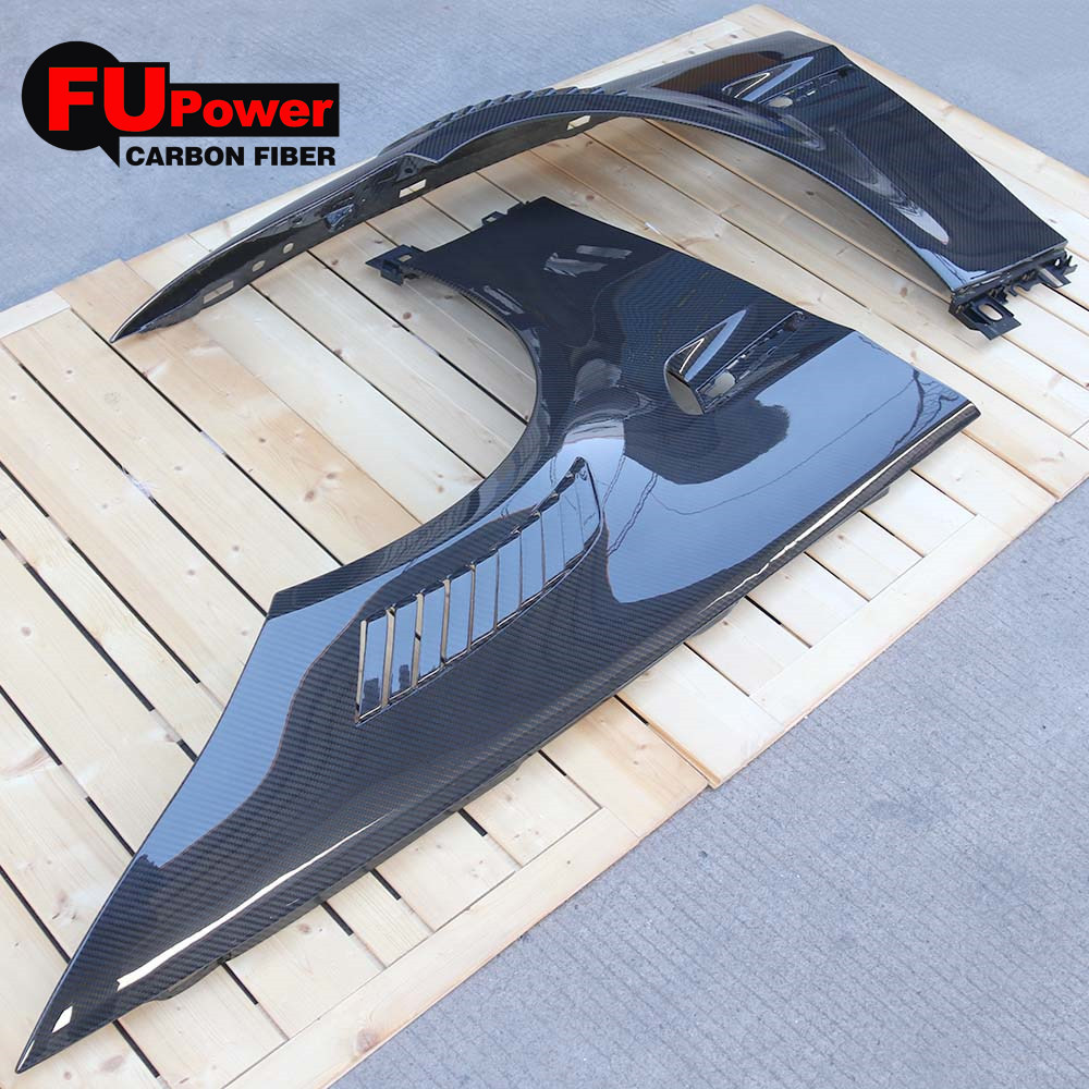 High Quality Honeycomb Carbon Fiber Vented Real Fender For BMW E92 M3 E93 HONEYCOMB DRY CARBON FORGED CARBON Auto Body