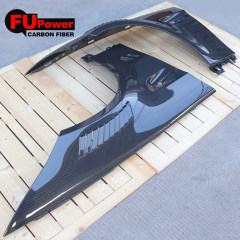 High Quality Honeycomb Carbon Fiber Vented Real Fender For BMW E92 M3 E93 HONEYCOMB DRY CARBON FORGED CARBON Auto Body