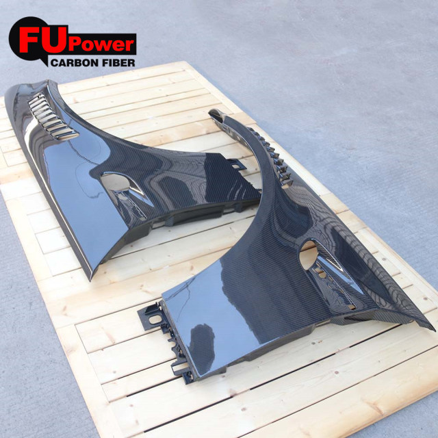 High Quality Honeycomb Carbon Fiber Vented Real Fender For BMW E92 M3 E93 HONEYCOMB DRY CARBON FORGED CARBON Auto Body
