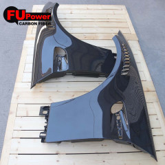 High Quality Honeycomb Carbon Fiber Vented Real Fender For BMW E92 M3 E93 HONEYCOMB DRY CARBON FORGED CARBON Auto Body