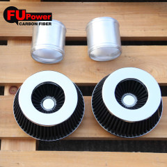 For BMW F90 M5 F9X M8 (S63R 2018+) Dry Carbon Fiber Front Mount Intake Kit New Condition