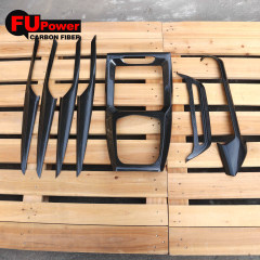 Dry Carbon Fiber Interior Trims for Bmw X3m X4m F97 F98 2022+ Carbon Fiber Dashboard Cover Center Console Panel