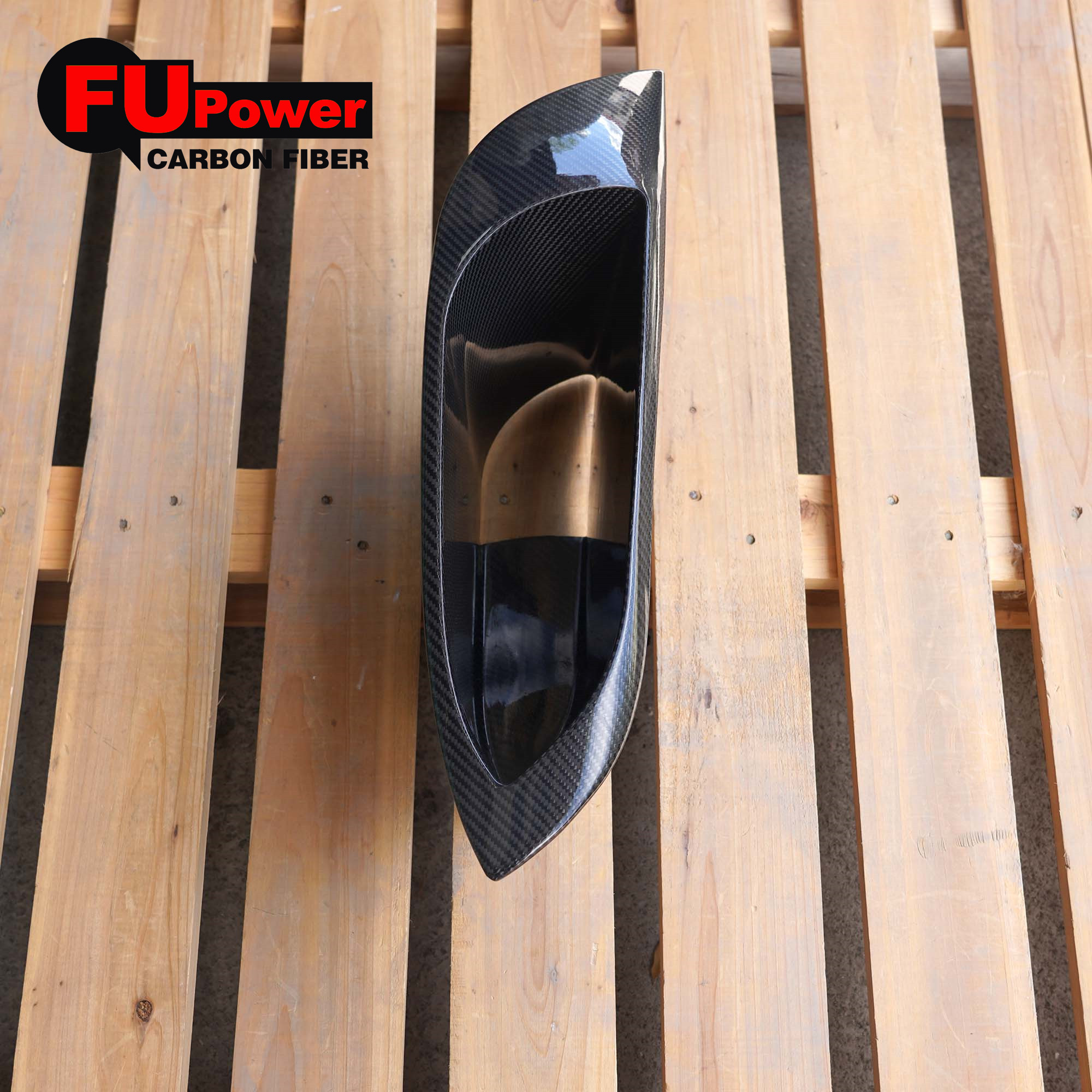 For BMW M3 E92 Carbon Fiber Headlight Cover Air Duct New Headlight Delete