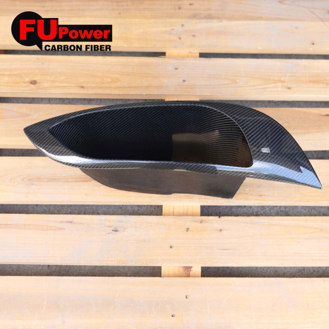 For BMW M3 E92 Carbon Fiber Headlight Cover Air Duct New Headlight Delete