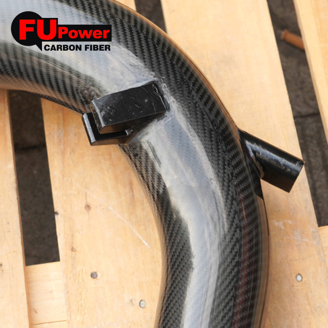 New for GMC Chevy 3.0L Duramax Diesel Carbon Fiber Intake Tube Kit