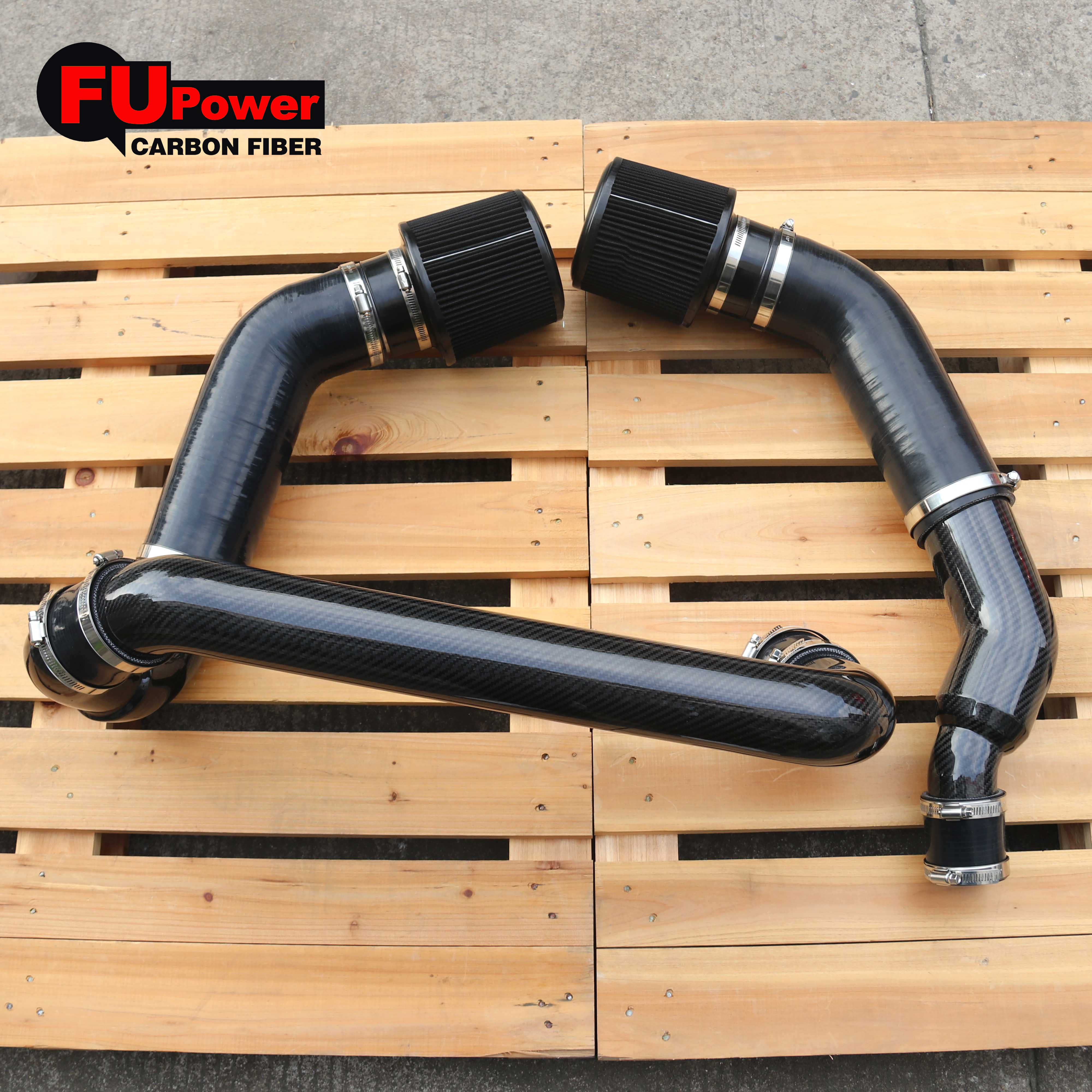 For 2021+ BMW G80 M3 G82 M4 S58 Front Mount Air Intake Kit High Quality Dry Carbon Fiber New Condition