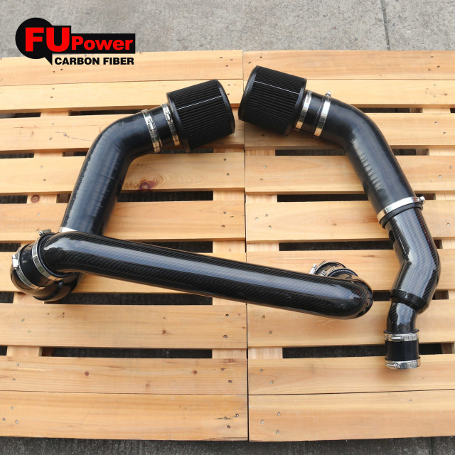 For 2021+ BMW G80 M3 G82 M4 S58 Front Mount Air Intake Kit High Quality Dry Carbon Fiber New Condition