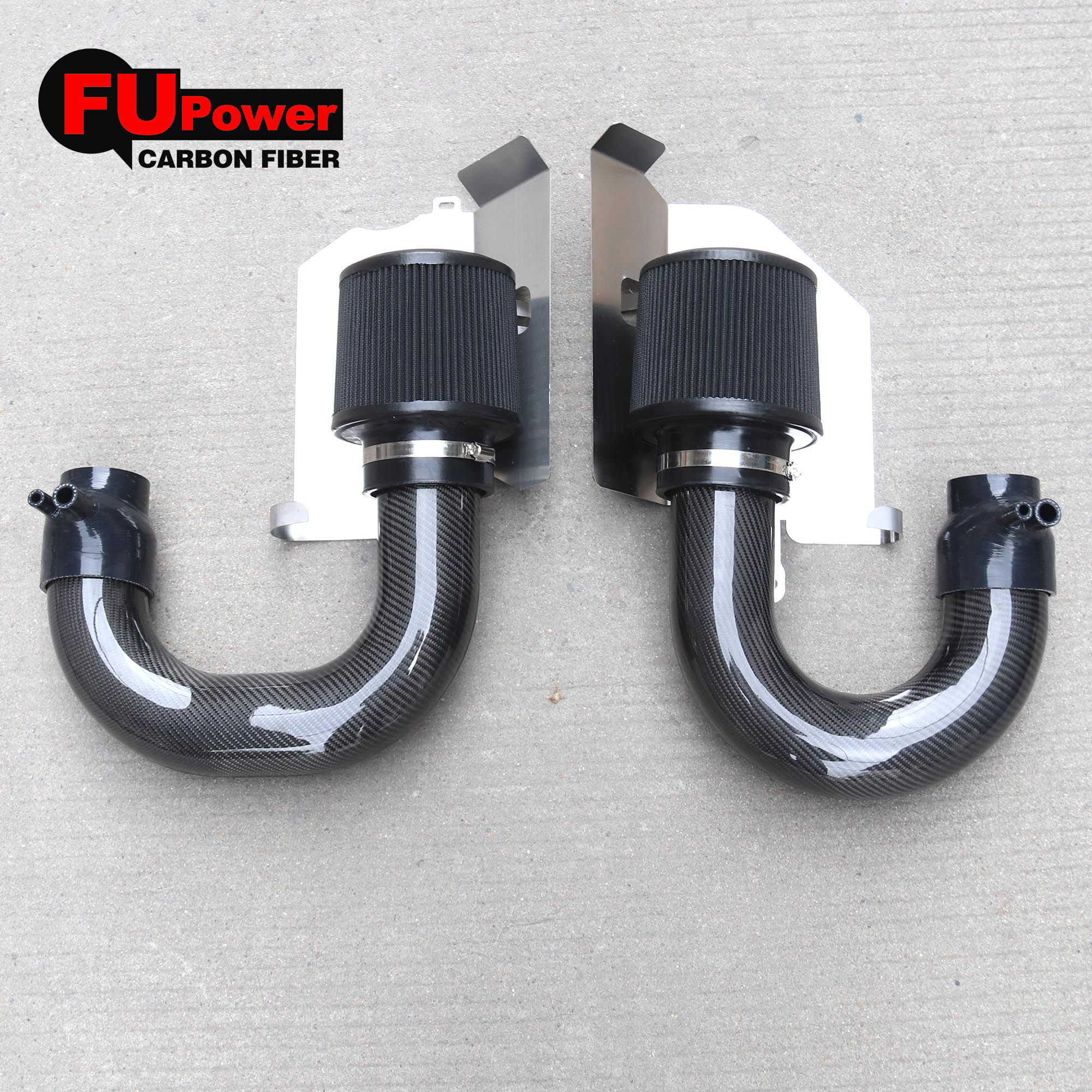 For Mercedes Benz C63 (s)  GLC63 (s) 3″ AMG Dry Carbon Fiber Intake Kit