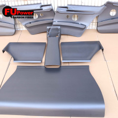 Custom Weave & Finish: Dry Carbon Fiber Door Backup Plates & Center Console Decoration Manufacturer