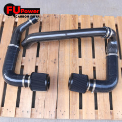 For Bmw F97 X3M F98 X4M Dry CARBON FIBER Front Mount Air Intakes Filter
