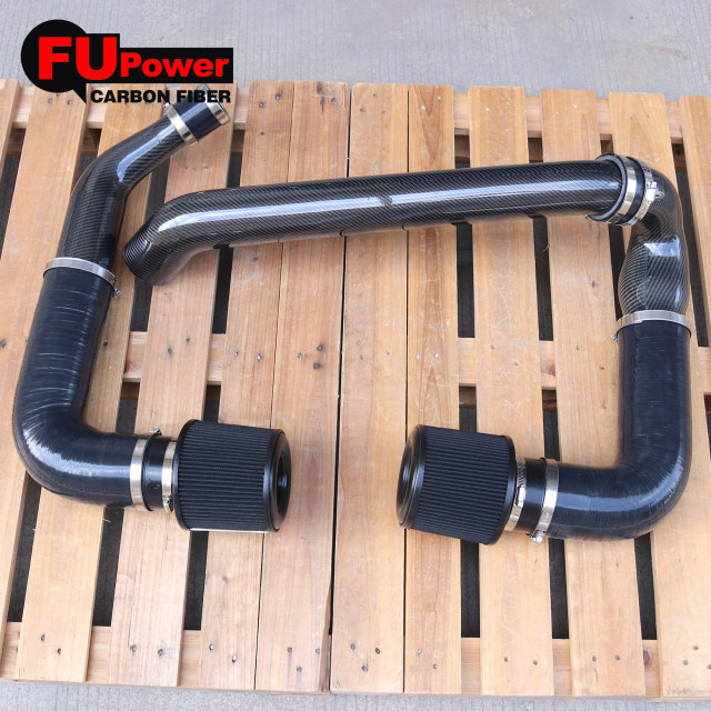 For Bmw F97 X3M F98 X4M Dry CARBON FIBER Front Mount Air Intakes Filter