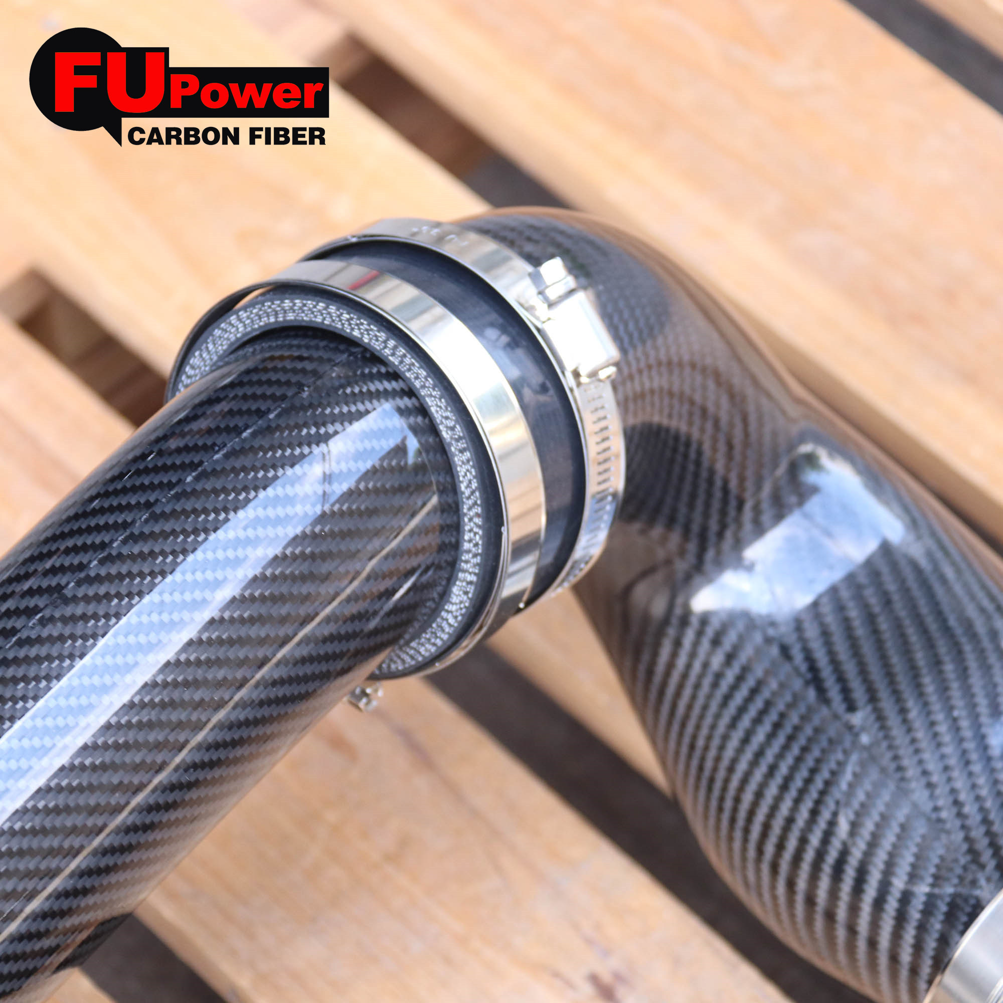 For Bmw F97 X3M F98 X4M Dry CARBON FIBER Front Mount Air Intakes Filter