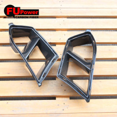 Dry Carbon Fiber Front Bumper Air Inlet Duct Vent Replacement Compatible For 2021-2024 BMW G80 M3 G82 G83 M4