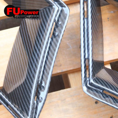 Dry Carbon Fiber Front Bumper Air Inlet Duct Vent Replacement Compatible For 2021-2024 BMW G80 M3 G82 G83 M4