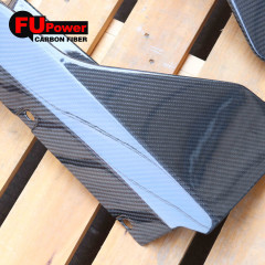 Replacement for 2021-Present BMW G82 G83 M4 Models Dry Carbon Fiber Rear Bumper Lower Apron Lip Splitter Winglet Pair