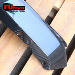 Replacement for 2021-Present BMW G82 G83 M4 Models Dry Carbon Fiber Rear Bumper Lower Apron Lip Splitter Winglet Pair