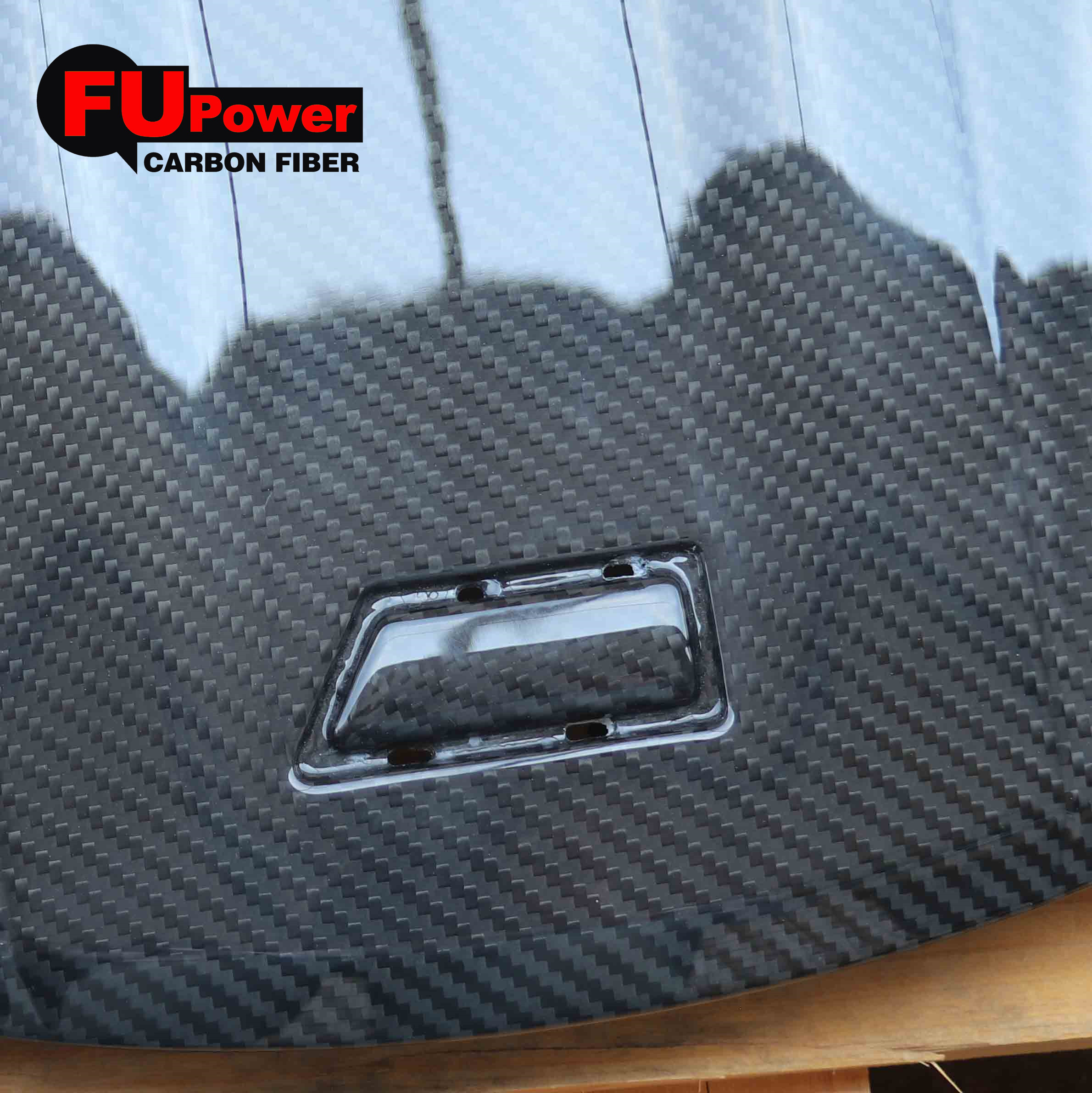 F95 Engine Hood Cover Compatible For BMW F96 X6M X5M Dry Carbon Fiber Front Engine Car Hood Trim Exterior Replacement