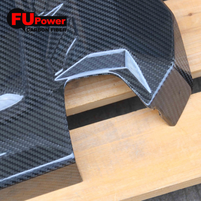 F95 Engine Hood Cover Compatible For BMW F96 X6M X5M Dry Carbon Fiber Front Engine Car Hood Trim Exterior Replacement