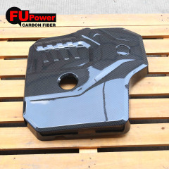 G30 1 Pcs Carbon Fiber Engine Hood Bonnet Vent Cover Compatible For BMW 5 Series G30 Car Accessories