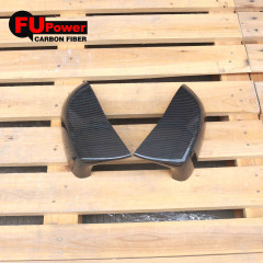2Pcs Rearview Mirror Caps Compatible X5M X6M F85 F86 Dry Carbon Fiber Replacement Rearview Mirror Housing Cover
