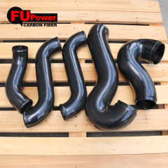 Custom Carbon Fiber Tubes Manufacturer Intake Exhaust Pipes OEM Supplier