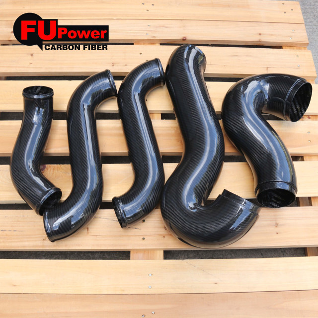 Custom Carbon Fiber Tubes Manufacturer Intake Exhaust Pipes OEM Supplier