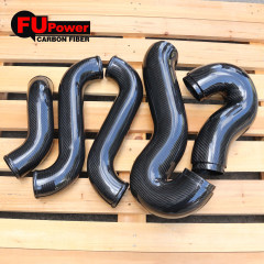Custom Carbon Fiber Tubes Manufacturer Intake Exhaust Pipes OEM Supplier