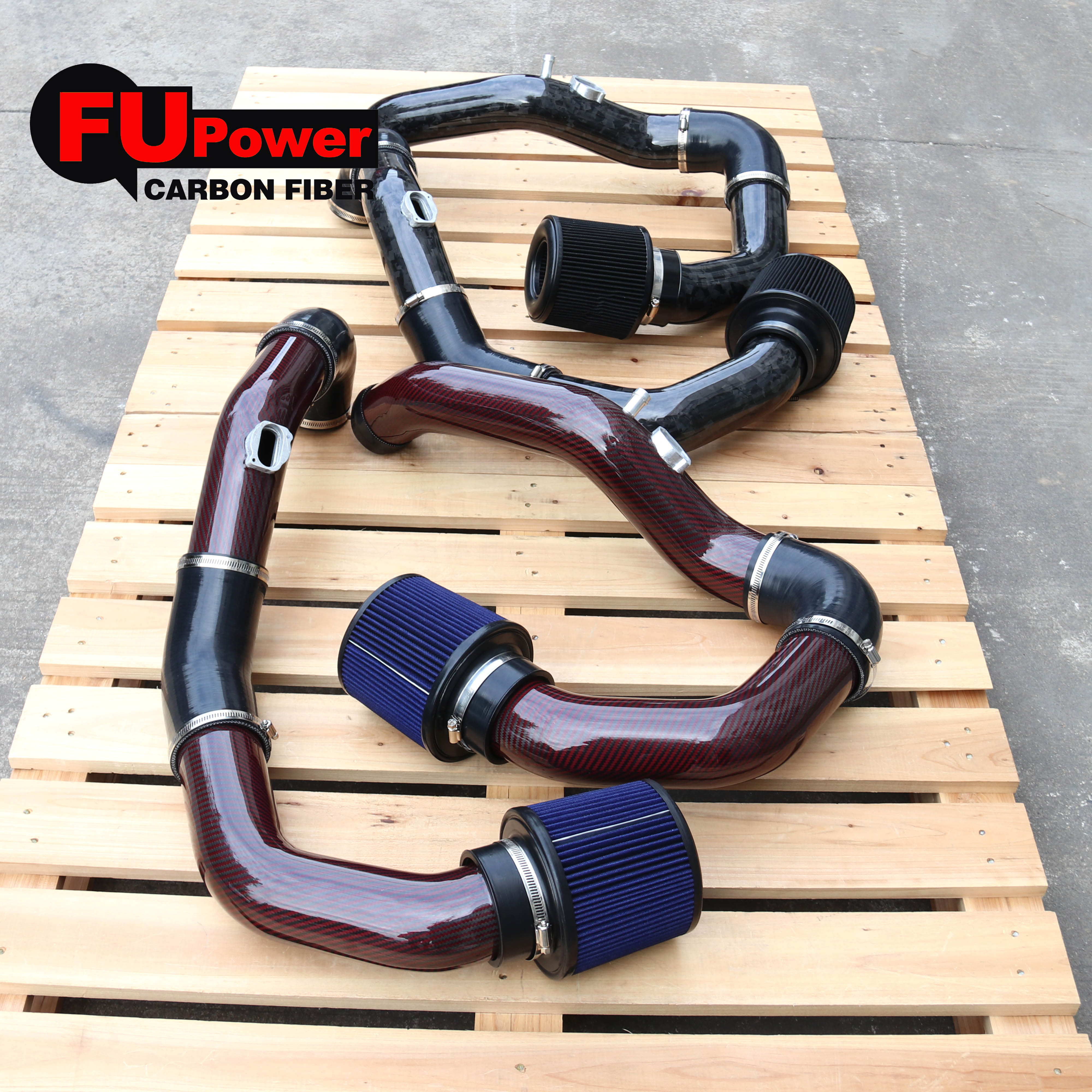 Carbon Fiber Factory FOR BMW F8X M3 M4 f80 f82 Carbon Fiber FRONT MOUNT INTAKE KIT S55