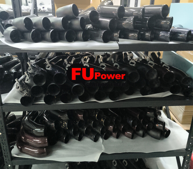 China Carbon Fiber Auto Parts Factory Carbon Fiber Intercooler Piping Manufacturer Universal Carbon Fiber Tubes Factory