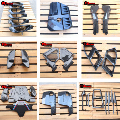 China Carbon Fiber Auto Parts Factory Carbon Fiber Intercooler Piping Manufacturer Universal Carbon Fiber Tubes Factory