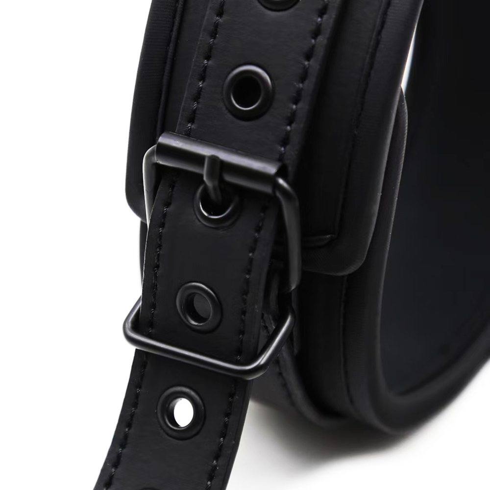 Faux Leather Collar And Lead