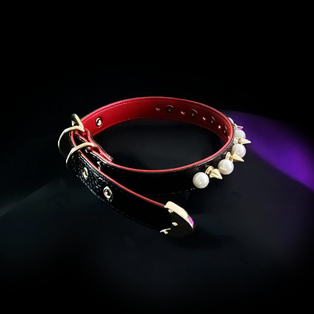 Crimson Pearl Collar
