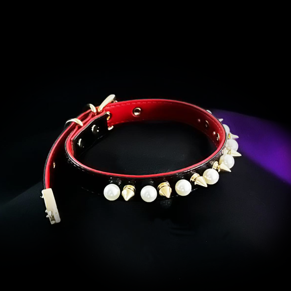 Crimson Pearl Collar