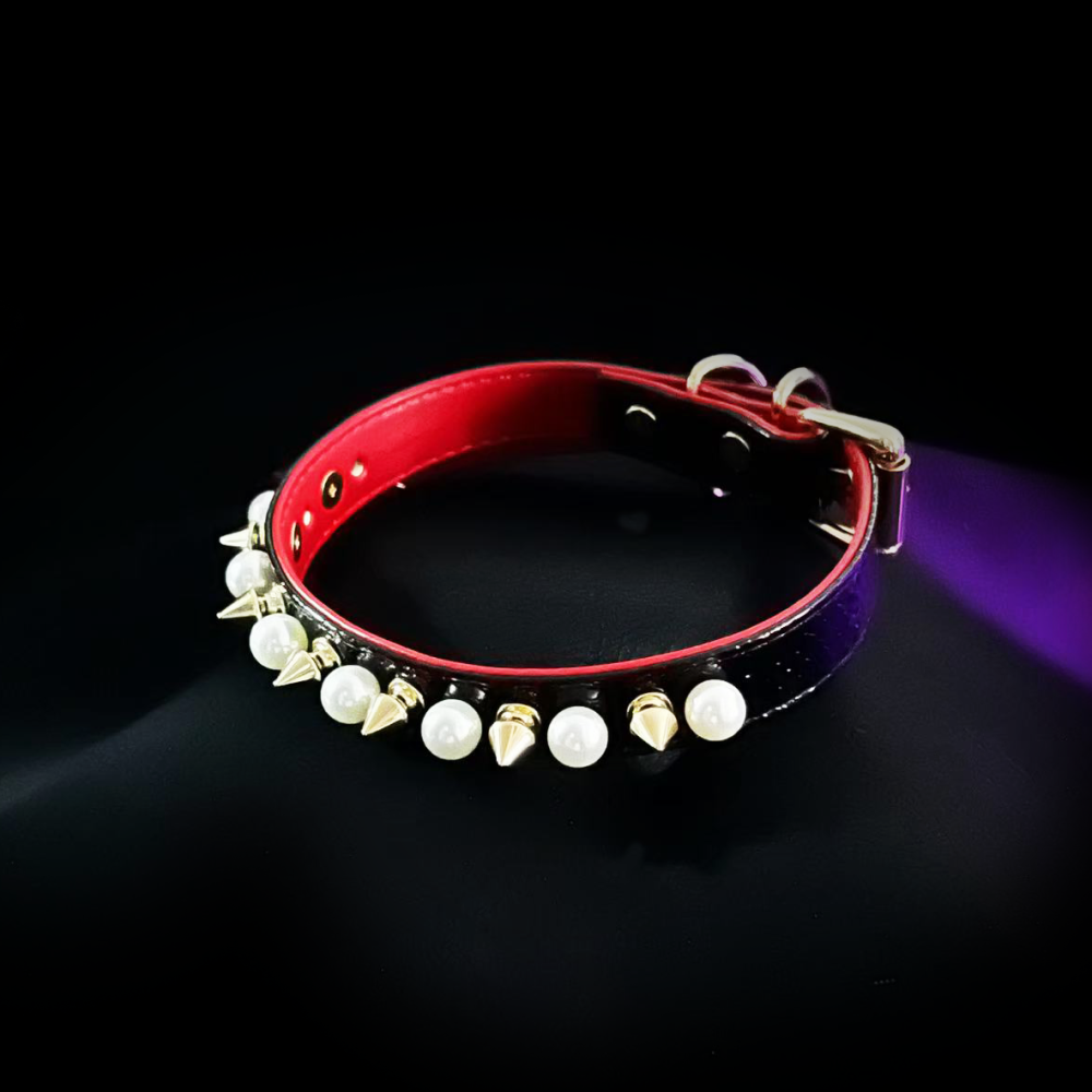Crimson Pearl Collar