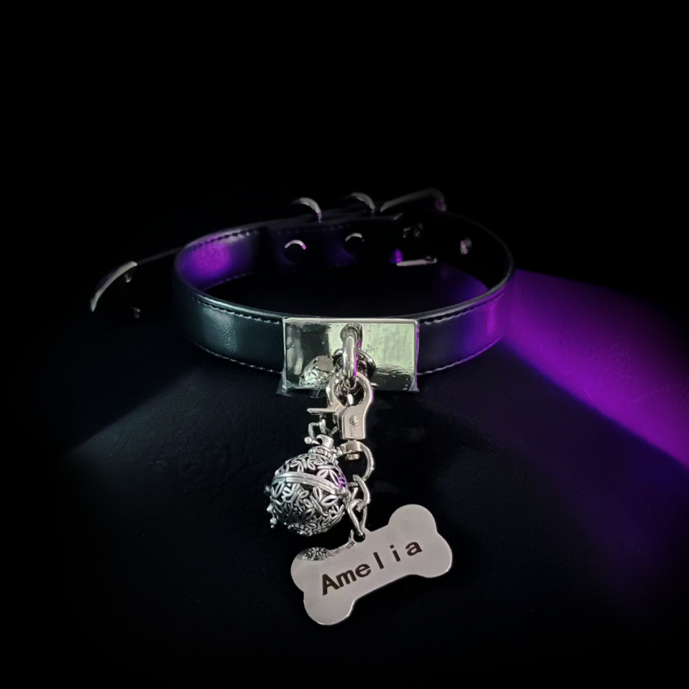 Bone Charm Collar